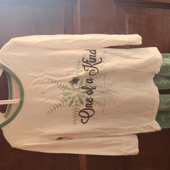 KicKee Pants Snowflake Pajamas - 3T - Picture 2 of 4